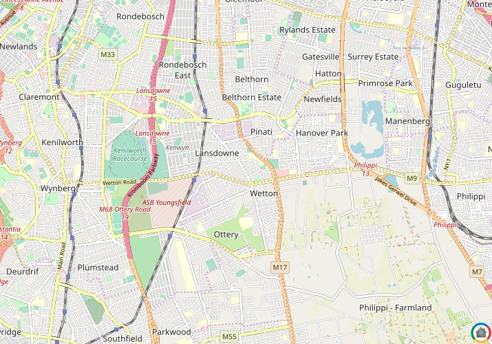 Map location of Yorkshire Estate